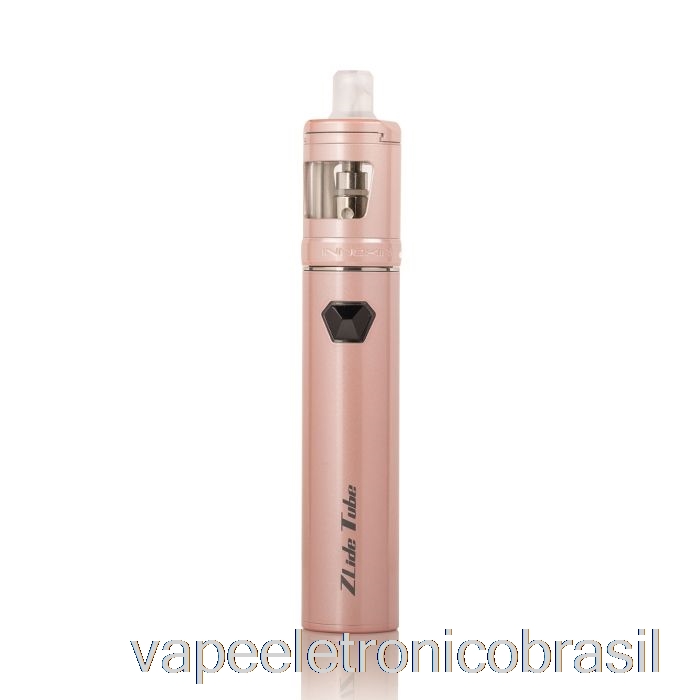 Vape Eletrônico Innokin Zlide Tubo 16w Starter Kit Coral Rosa